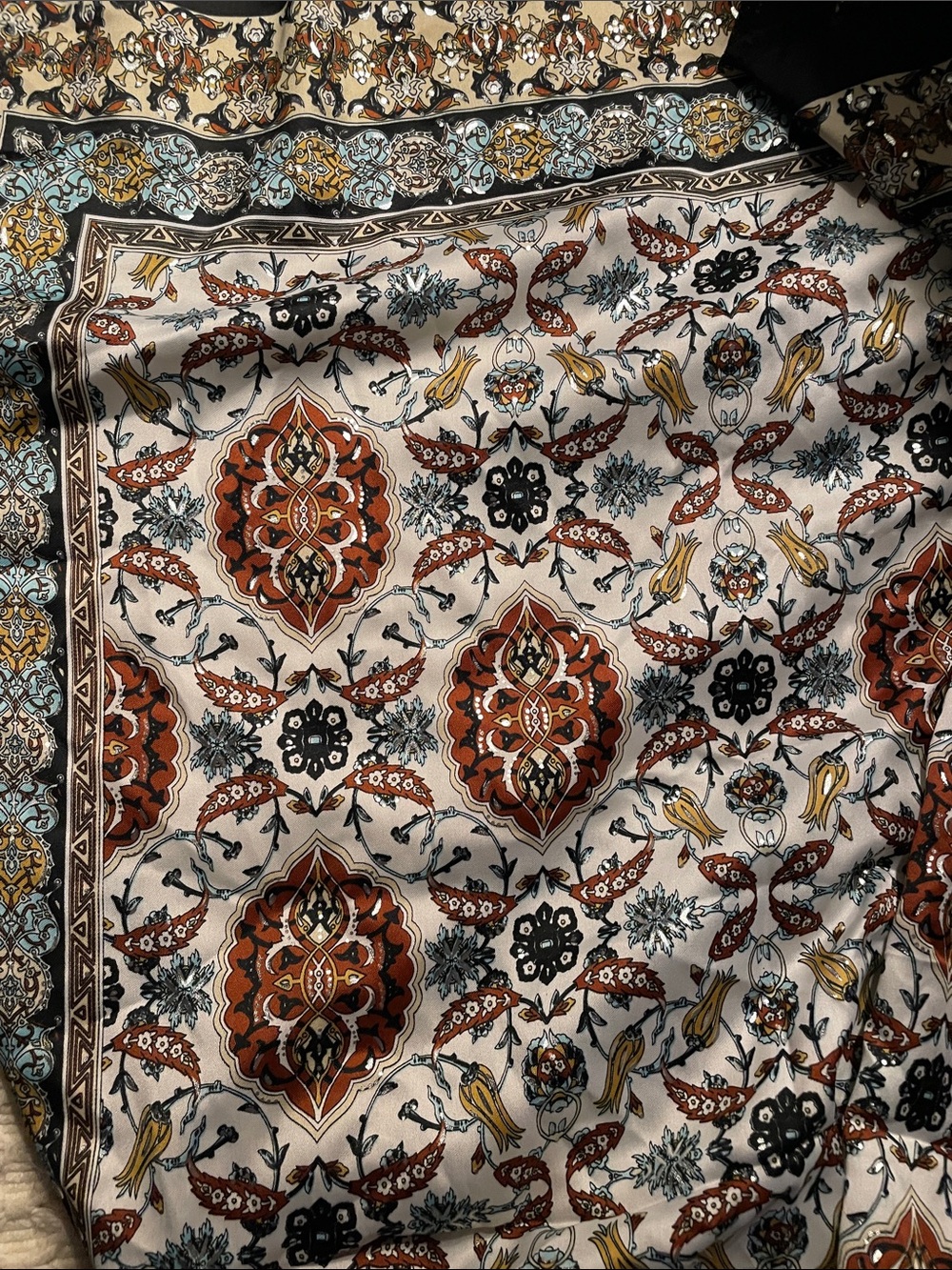 VTG SILK WRAP